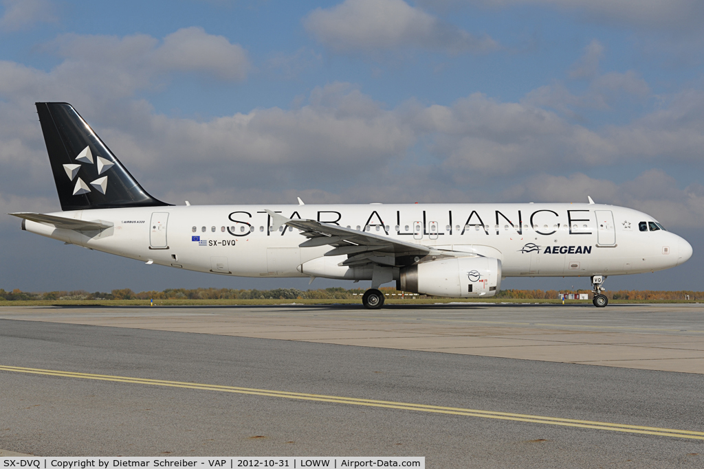 SX-DVQ, 2008 Airbus A320-232 C/N 3526, Aegean A320