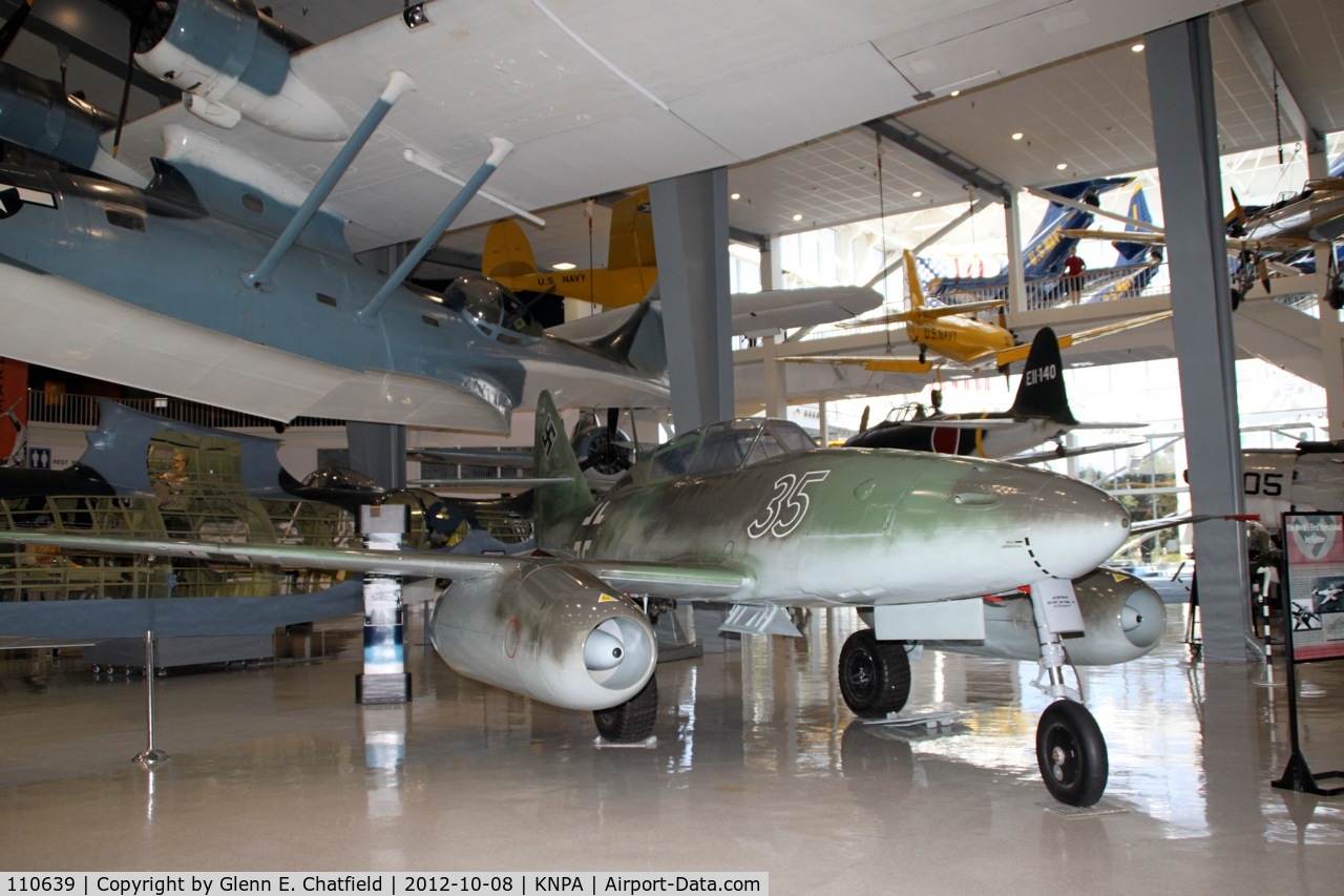 110639, 1942 Messerschmitt Me-262B-1a Schwalbe C/N 110639, Naval Aviation Museum