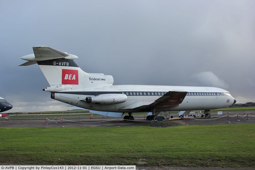 G-AVFB, 1967 Hawker Siddeley HS-121 Trident 2E C/N 2141, British European Airways (BEA) HS-121