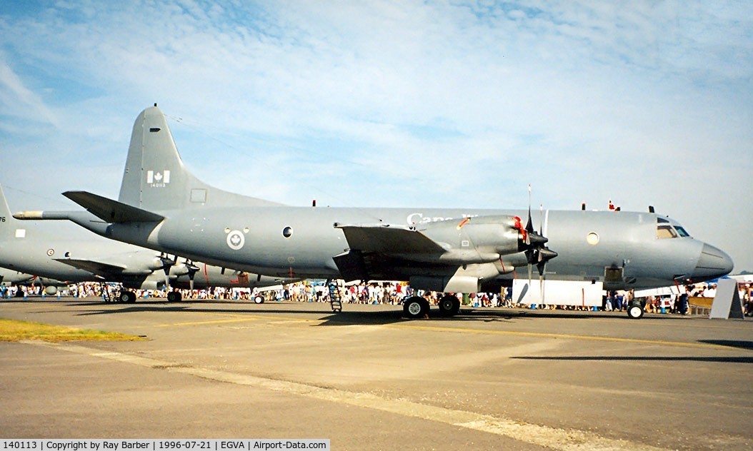 140113, Lockheed CP-140 Aurora C/N 285B-5717, Lockheed P-3C Aurora [5717] (RCAF) RAF Fairford~G 21/07/1996