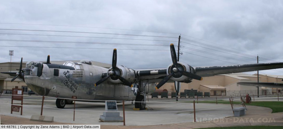 44-48781, 1944 Ford B-24J Liberator C/N 3636, On display at the 8th Air Force Museum - Barksdale AFB, Shreveport, LA