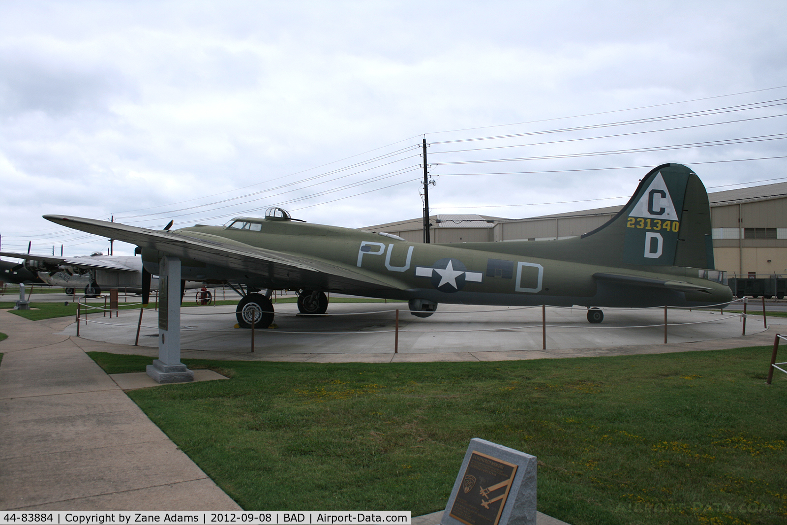 44-83884, 1945 Douglas B-17G-95-DL Fortress C/N 77244, On display at the 8th Air Force Museum - Barksdale AFB, Shreveport, LA
