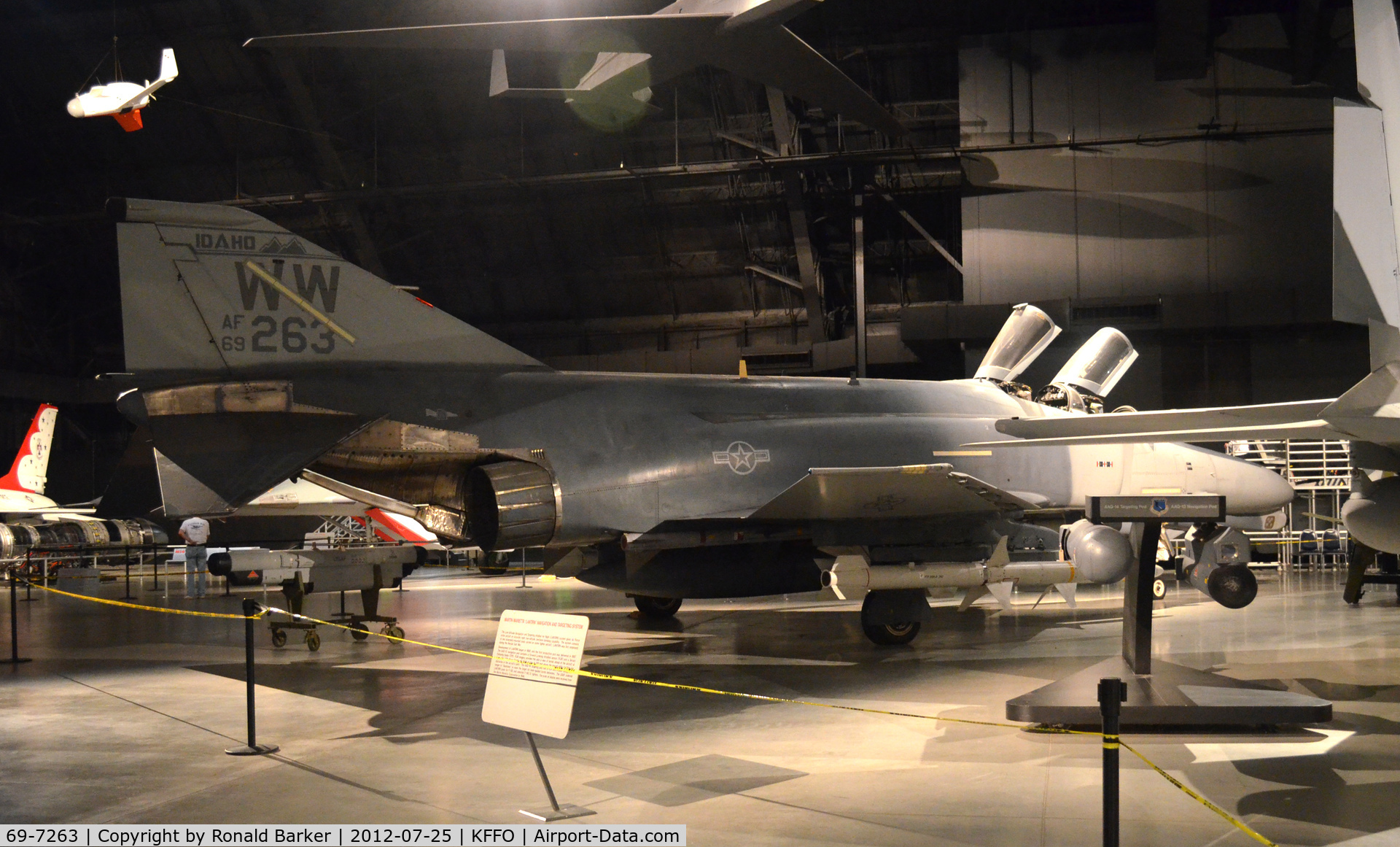 69-7263, 1969 McDonnell Douglas F-4G Phantom II C/N 3947, AF Museum