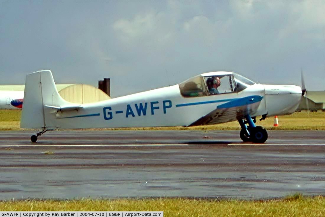G-AWFP, 1968 Rollason Druine D-62B Condor C/N RAE/631, Rollason Condor D.62B [RAE631] Kemble~G 10/07/2004