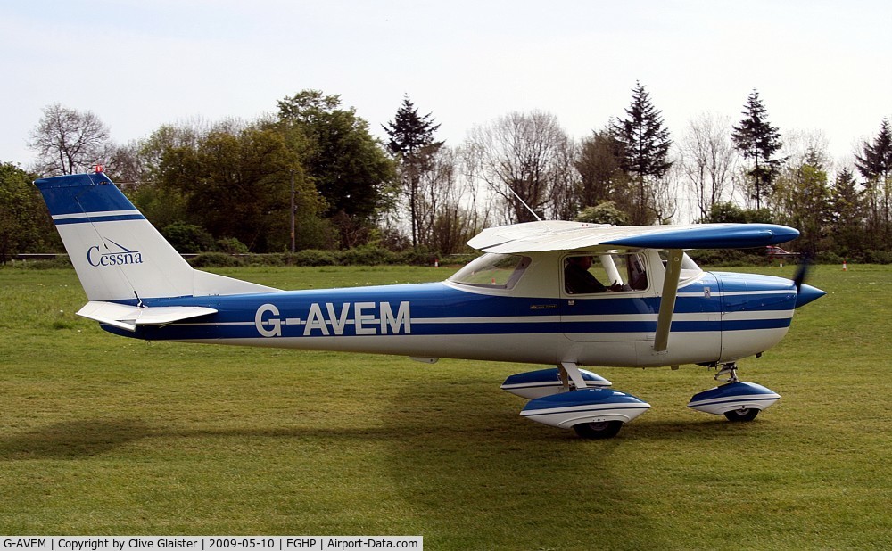 G-AVEM, 1966 Reims F150G C/N 0198, Originally owned to, Airwork Services Ltd in January 1967 and currently in private hands since September 2012.