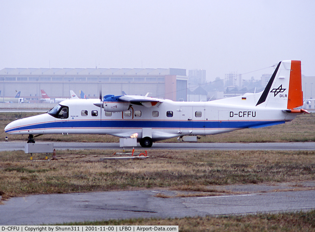 D-CFFU, 1991 Dornier 228-212 C/N 8180, Taxiing holding point rwy 32R for departure...