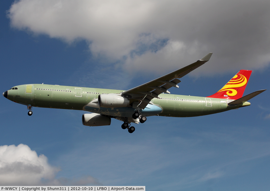 F-WWCY, 2012 Airbus A330-343X C/N 1358, C/n 1358 - For Hong Kong Airlines