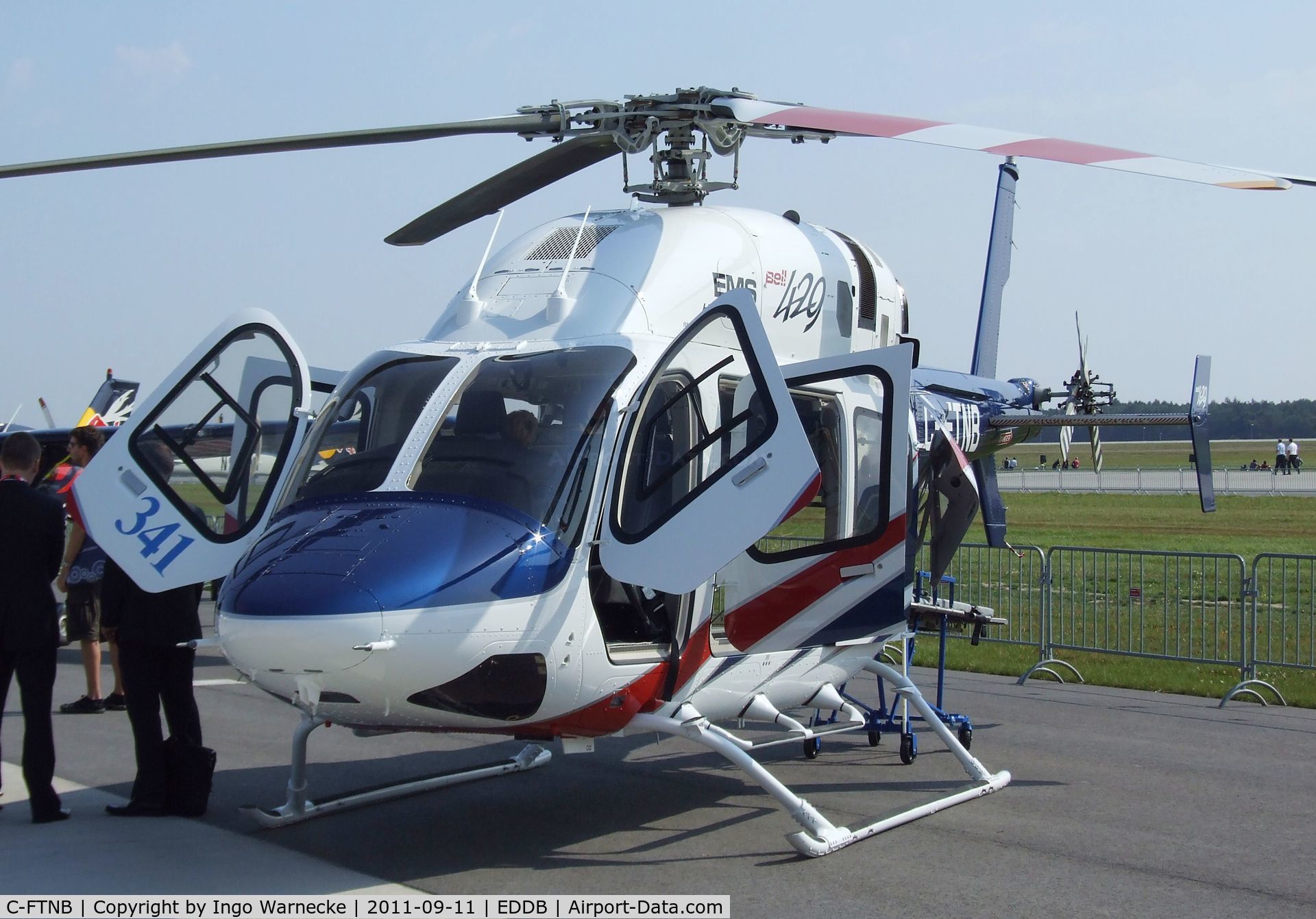 C-FTNB, 2008 Bell 429 GlobalRanger C/N 57002, Bell 429 in EMS configuration at the ILA 2012, Berlin