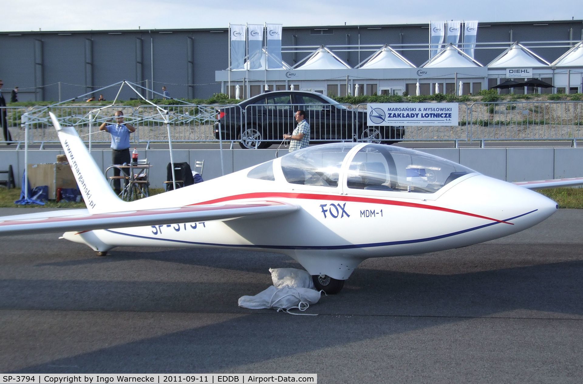 SP-3794, Marganski MDM-1 Fox C/N Not found SP-3794, Marganski & Myslowski MDM-1 Fox at the ILA 2012, Berlin