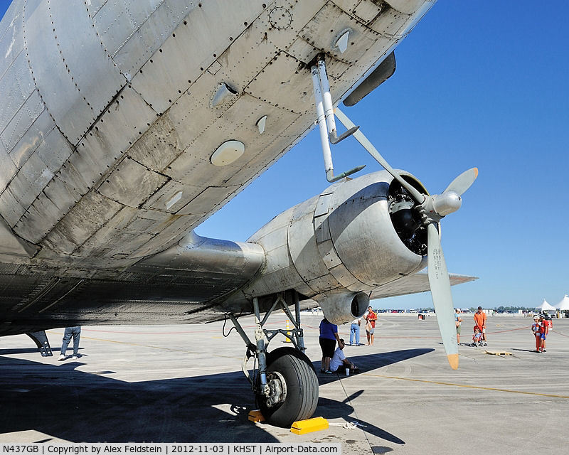 N437GB, 1944 Douglas DC3C-S1C3G (C-47A) C/N 19999, DC-3 at Wings over Homestead 2012 air show at Homestead ARB (FL)