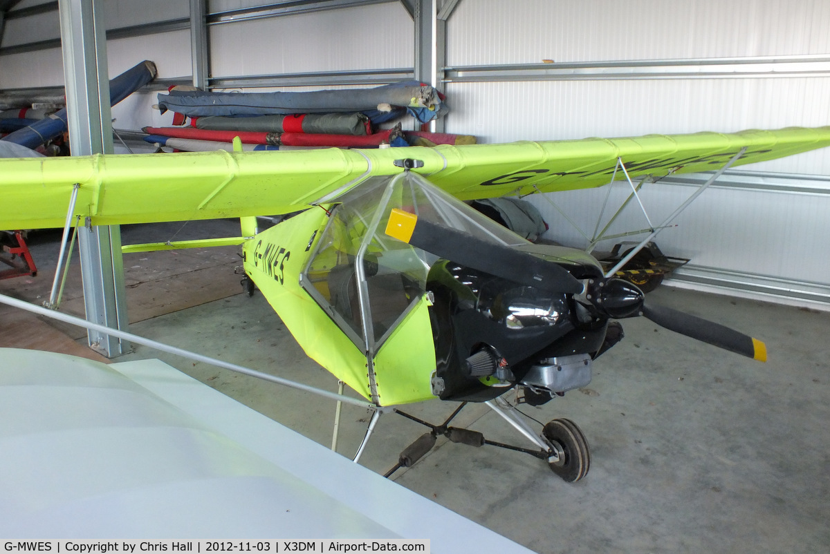 G-MWES, 1990 Rans S-4 Coyote 1 C/N PFA 193-11737, at Darley Moor Airfield, Ashbourne, Derbyshire