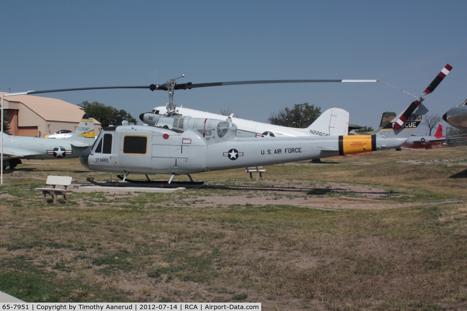 65-7951, 1965 Bell UH-1F Iroquois C/N 7092, 1965 Bell UH-1F, c/n: 7092
