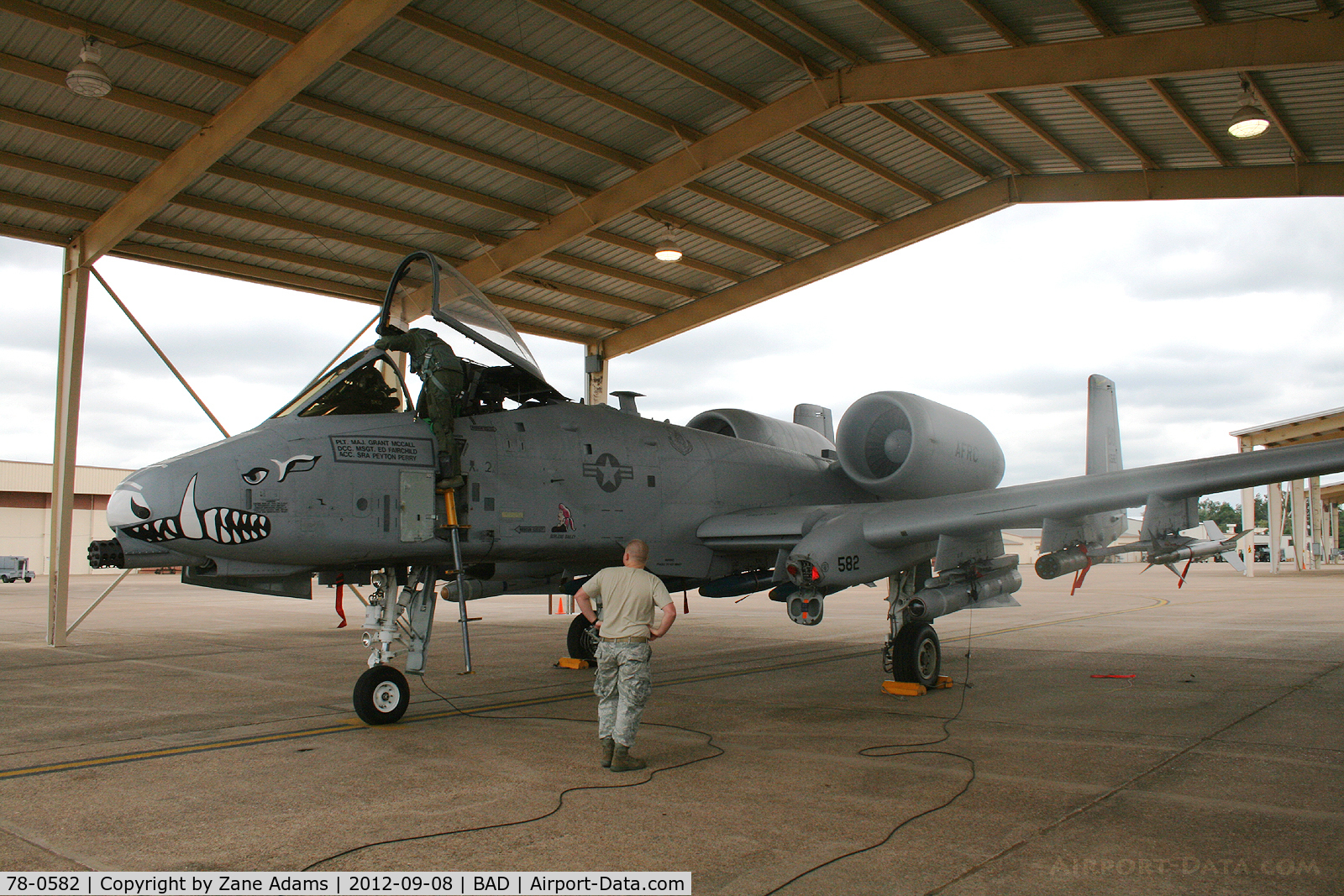 78-0582, 1978 Fairchild Republic A-10C Thunderbolt II C/N A10-0202, At Barksdale Air Force Base -47th Fighter Squadron