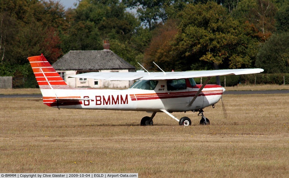 G-BMMM, 1981 Cessna 152 C/N 152-84793, Ex: N4652P > G-BMMM - Originally owned to, and trading as, Falcon Flying Services in September 1986 and currently with, Falcon Flying Services Ltd since January 2009. - Seems some heat-haze got this one!