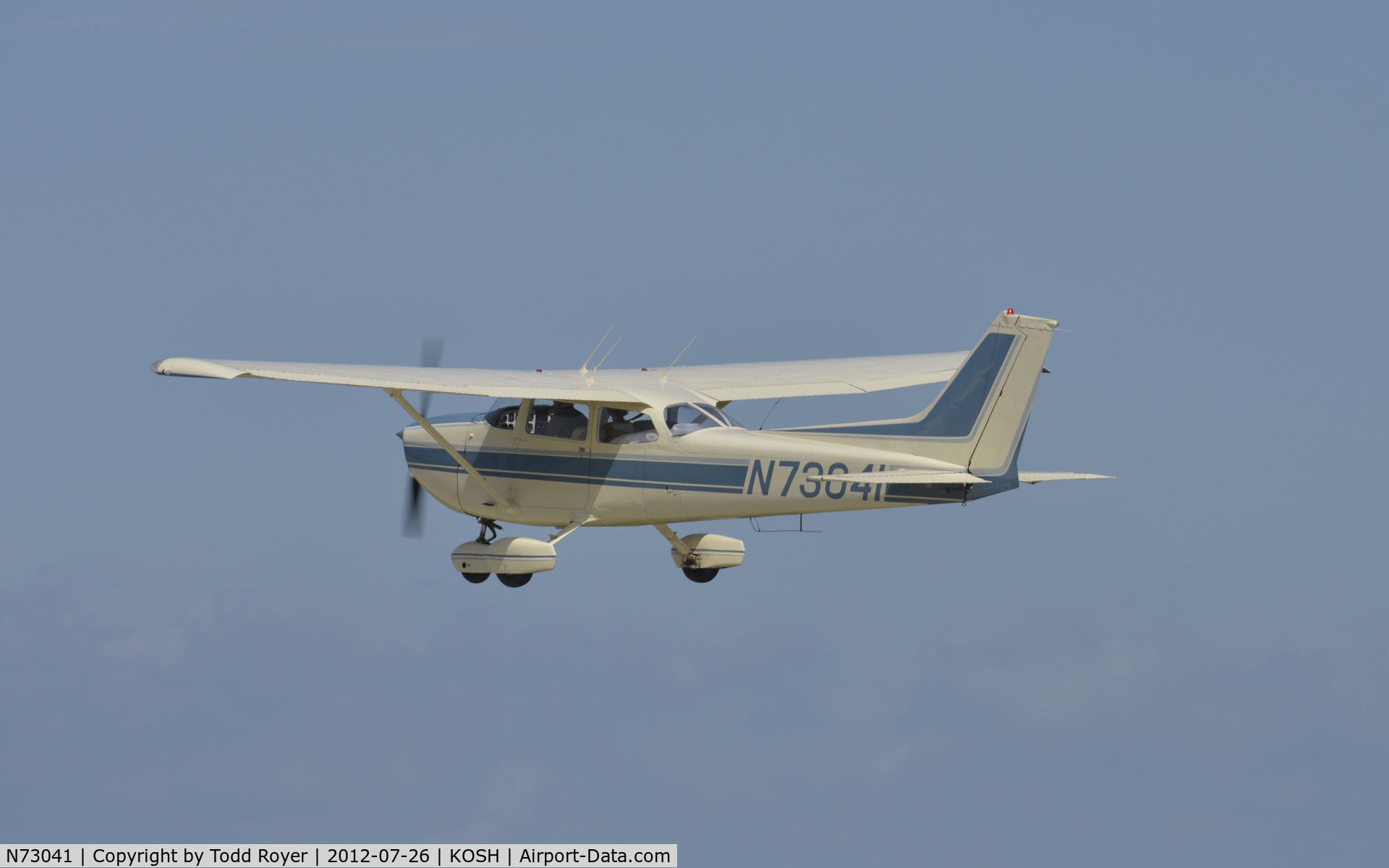 N73041, 1976 Cessna 172M C/N 17267248, Airventure 2012