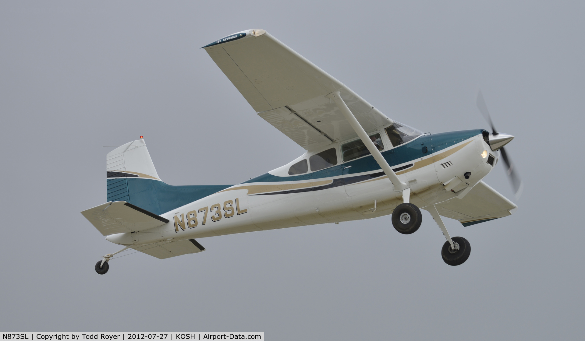 N873SL, 1977 Cessna A185F Skywagon 185 C/N 18503380, Airventure 2012