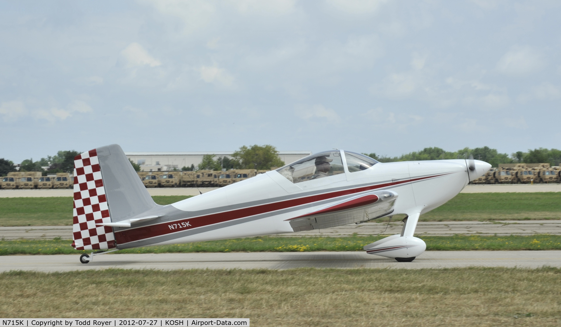 N715K, 2007 Vans RV-7 C/N 71005, Airventure 2012