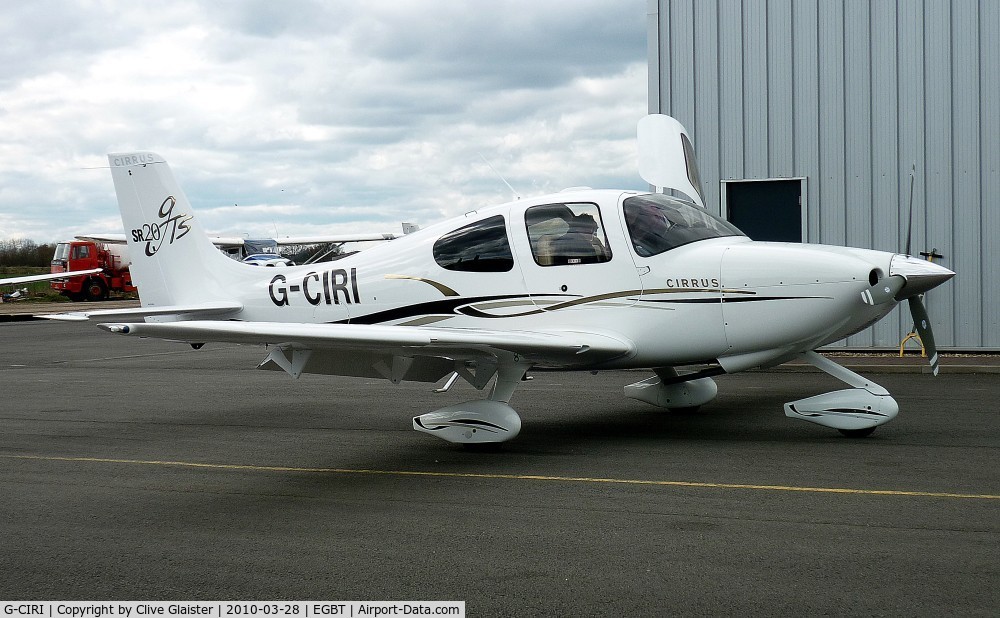 G-CIRI, 2007 Cirrus SR20 C/N 1791, Ex: N473SR > G-CIRI - Originally owned to and a trustee of, Cirrus Flyers Group in May 2007.