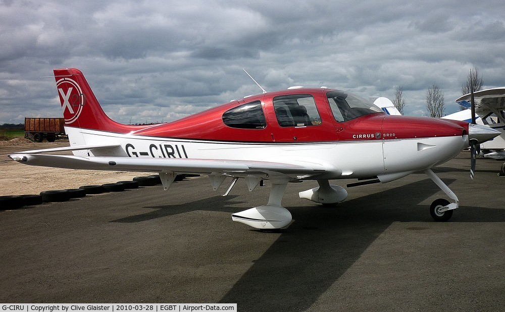 G-CIRU, 2009 Cirrus SR20 C/N 2023, Ex: N164CS > G-CIRU > M-CIRU - Originally owned to, Caseright Ltd in July 2009. To M-CIRU June 2010.