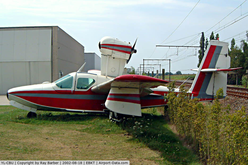 YL-CBU, , Lake LA-4 200 Buccaneer [478] Kortrijk-Wevelgem~OO 18/08/2002