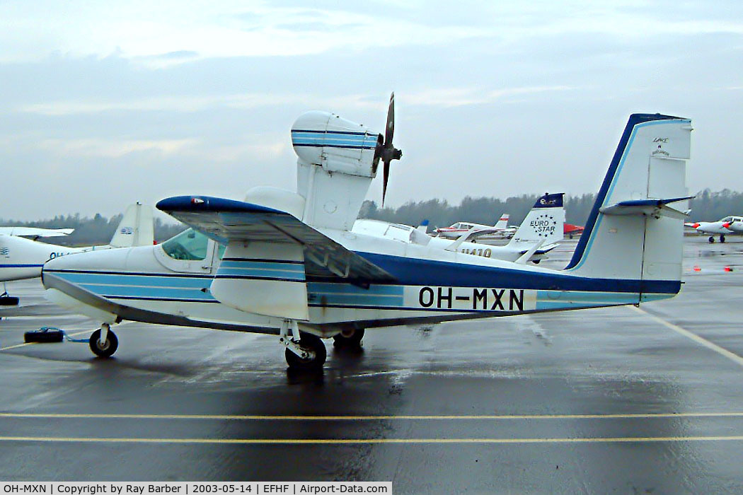 OH-MXN, 1980 Lake LA-4-200 Buccaneer C/N 934, Lake LA-4-200 Buccaneer [934] Helsinki-Malmi~OH 14/05/2003