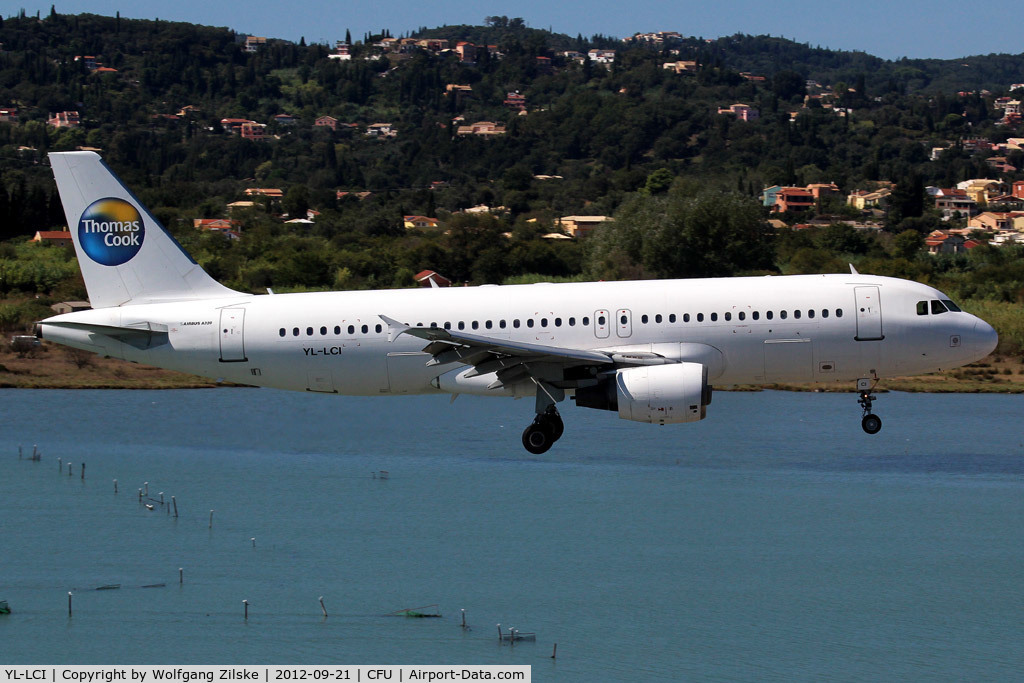 YL-LCI, 1997 Airbus A320-214 C/N 0724, visitor