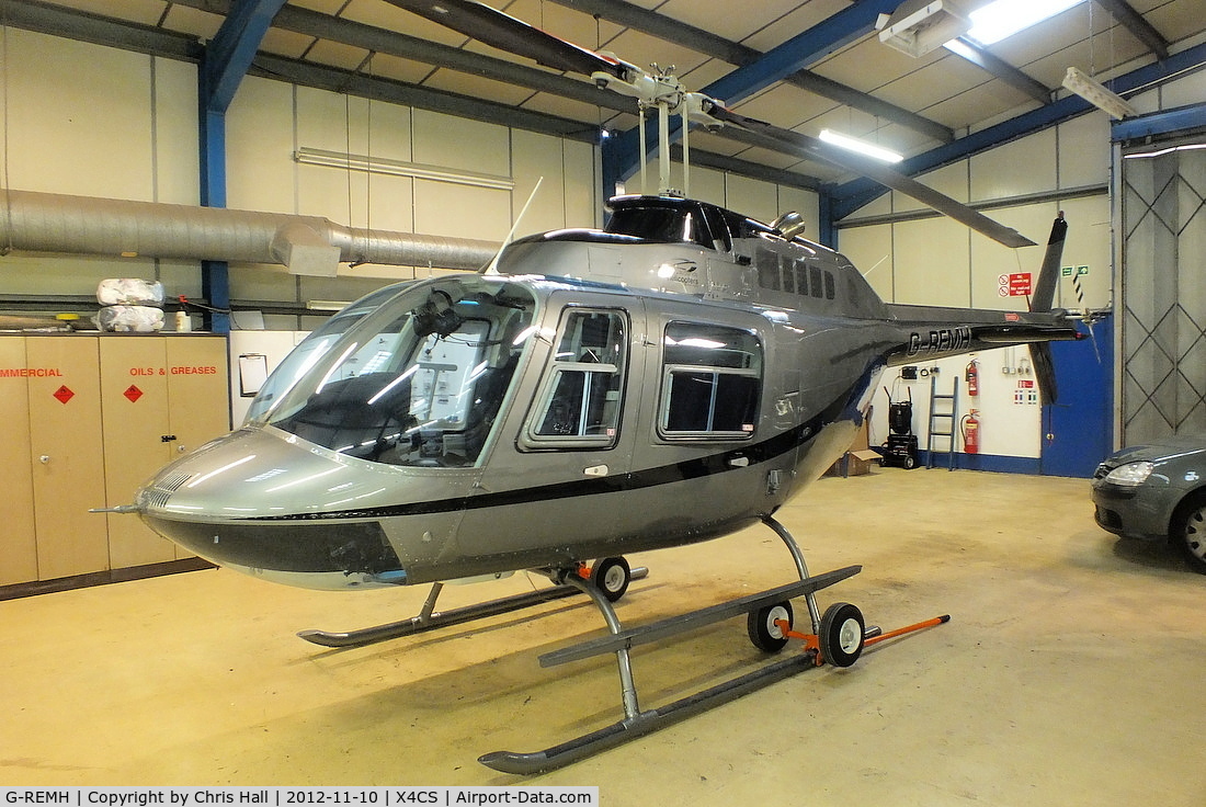 G-REMH, 2007 Bell 206B JetRanger III C/N 4626, Costock Heliport, Leicestershire
