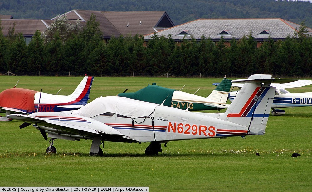 N629RS, 1981 Piper PA-44-180T Turbo Seminole C/N 44-8207005, Ex: N629RS > (Netherlands) > N629RS > M-MUFC > Algeria - To Algeria February 2009.