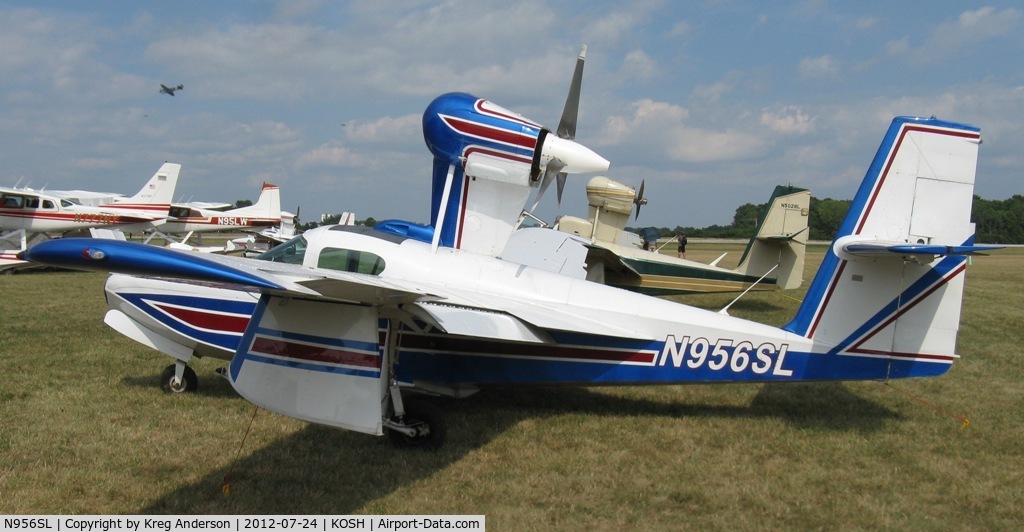 N956SL, 1977 Consolidated Aeronautics Inc. Lake LA-4-200 C/N 846, EAA AirVenture 2012