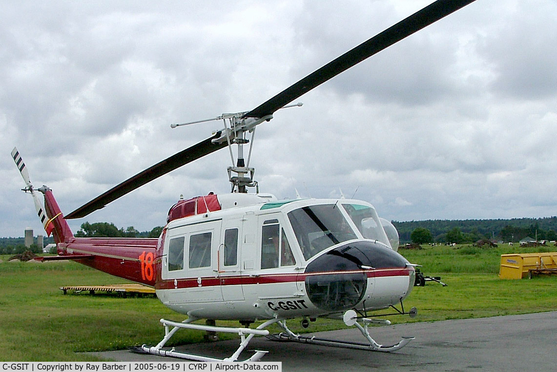 C-GSIT, 1973 Bell 205A-1 C/N 30120, Bell 205A-1 [30120] Ottowa-Carp~C 19/06/2005