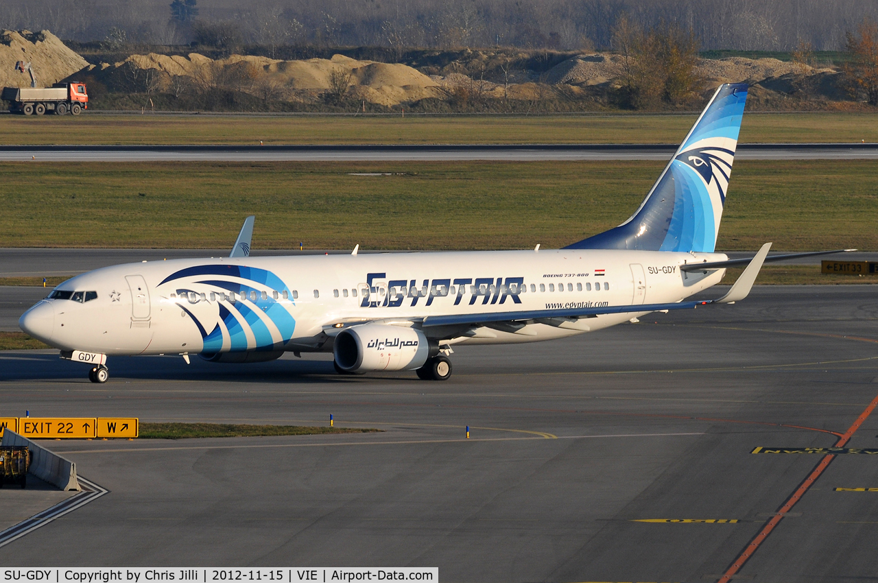 SU-GDY, 2010 Boeing 737-866 C/N 40758, Egyptair