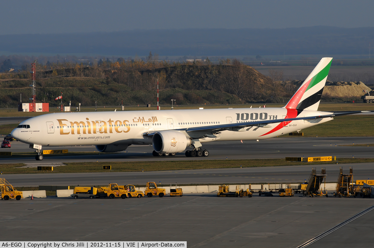 A6-EGO, 2012 Boeing 777-31H/ER C/N 35598, Emirates