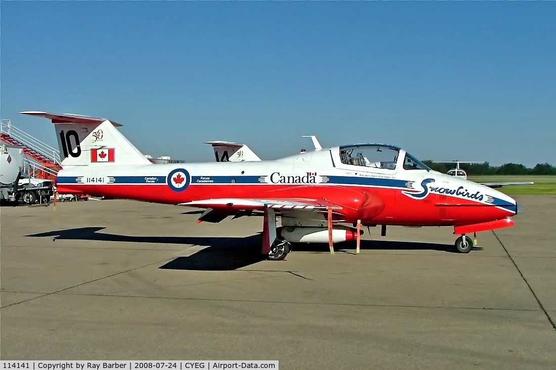 114141, Canadair CT-114 Tutor C/N 26141, Canadair CT-114 Tutor [1141] Edmonton~C 24/07/2008. Coded 