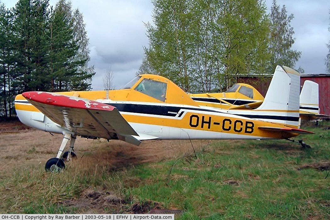 OH-CCB, Cessna A188 C/N 188-0076, Cessna 188A Skywagon [188-0076] Hyvinkaa~OH 18/05/2003