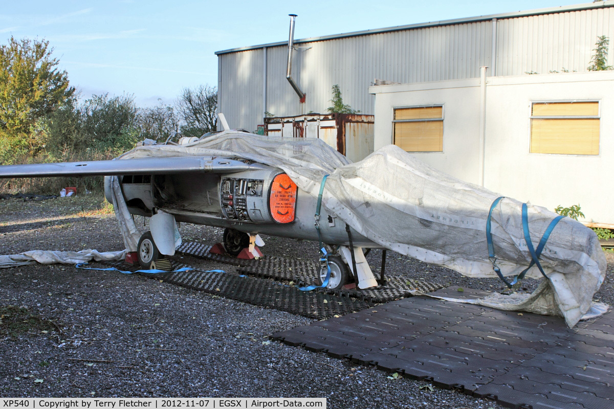 XP540, 1963 Hawker Siddeley Gnat T.1 C/N FL542, 1963 Folland Gnat T.1, c/n: FL542