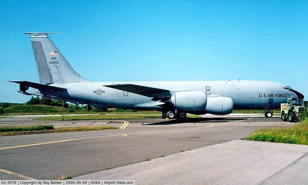 62-3576, 1962 Boeing KC-135R Stratotanker C/N 18559, Boeing  KC-135R Stratotanker [18559] Karup~OY 09/06/2000