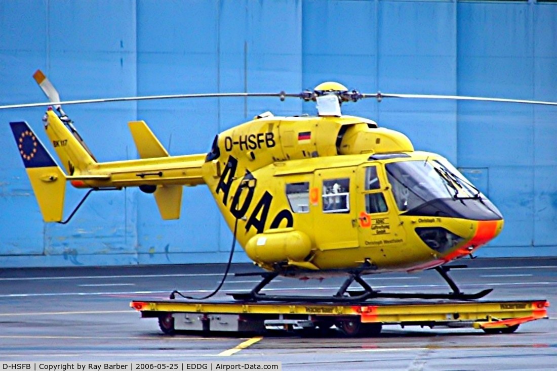 D-HSFB, 1994 Eurocopter-Kawasaki BK-117B-2 C/N 7240, MBB-Kawasaki BK.117B-2 [7240] (ADAC)  Munster/Osnabruck~D 25/05/2006