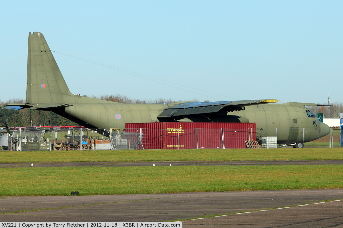 XV221, 1967 Lockheed C-130K Hercules C.3 C/N 382-4251, 1967 Lockheed C-130K Hercules C.3, c/n: 382-4251 at Bruntingthorpe
