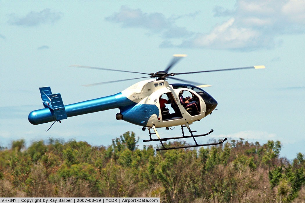 VH-INY, McDonnell Douglas MD-500N C/N LN002, McDonnell Douglas MD-520N [LN002] Caloundra~VH 19/03/2007