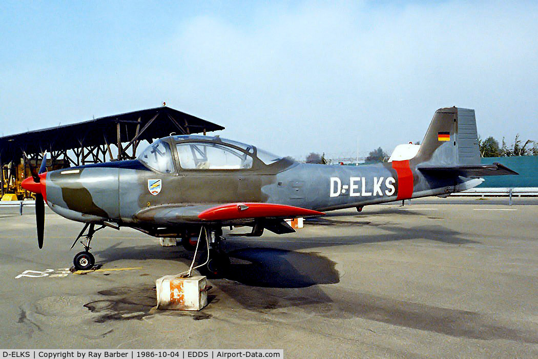 D-ELKS, Piaggio FWP-149D C/N 256, Piaggio FWP-149D [256] Stuttgart~D 04/10/1986