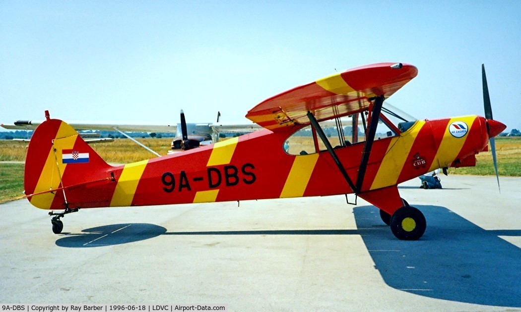 9A-DBS, 1979 Piper PA-18-150 Super Cub C/N 18-7809170, Piper PA-18-150 Super Cub [18-7809170] Cakovec~9A 18/06/1996