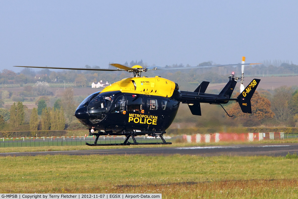 G-MPSB, 2005 Eurocopter-Kawasaki EC-145 (BK-117C-2) C/N 9068, 2005 Eurocopter-Kawasaki BK-117C-2, c/n: 9068 at North Weald