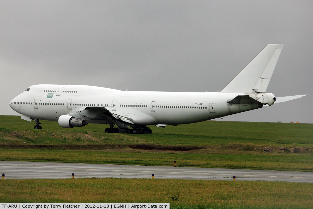 TF-ARU, 1983 Boeing 747-344 C/N 22970, 1983 Boeing 747-344, c/n: 22970 at Kent Int
