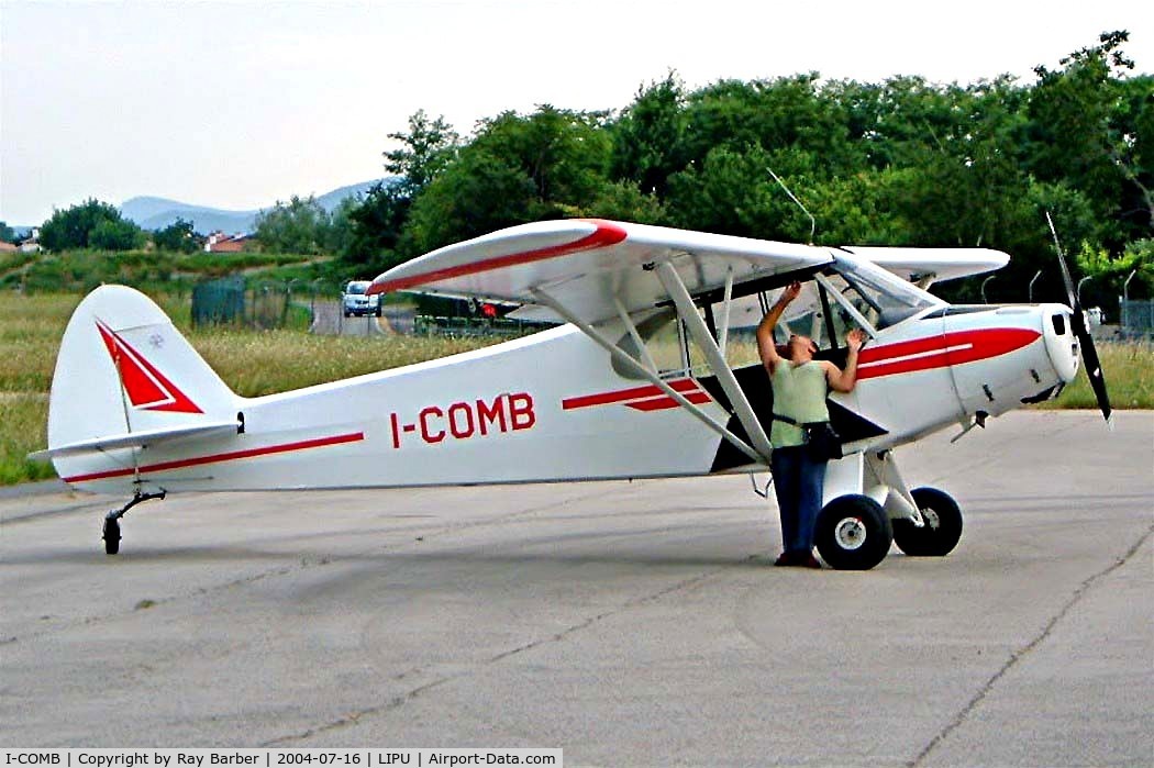 I-COMB, Piper PA-18-95 Super Cub C/N 18-3656, Piper PA-18-95 Super Cub [18-3656] Padova~I 16/07/2004