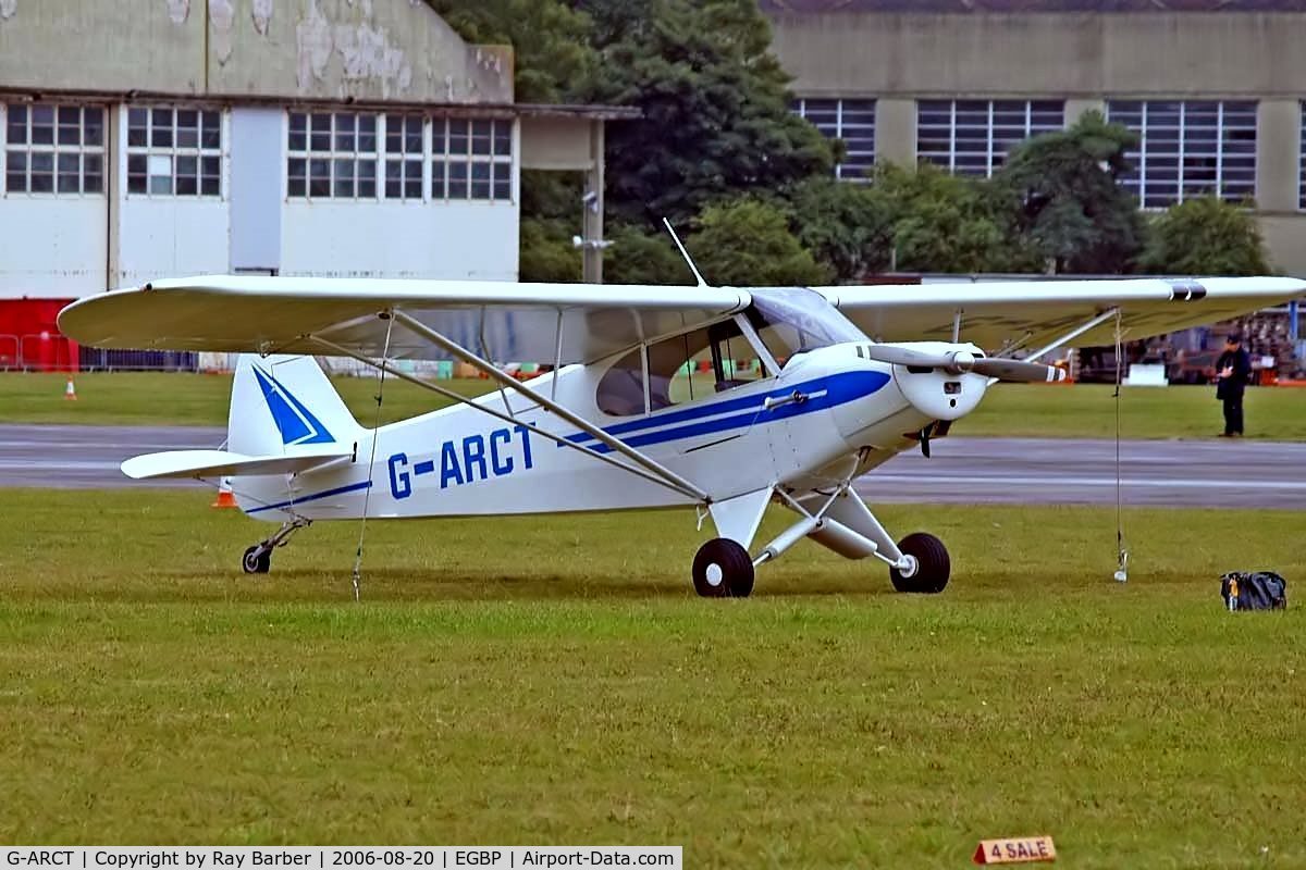 G-ARCT, 1960 Piper PA-18-95 Super Cub Super Cub C/N 18-7375, Piper PA-18-95 Super Cub [18-7375] Kemble~G 20/08/2006