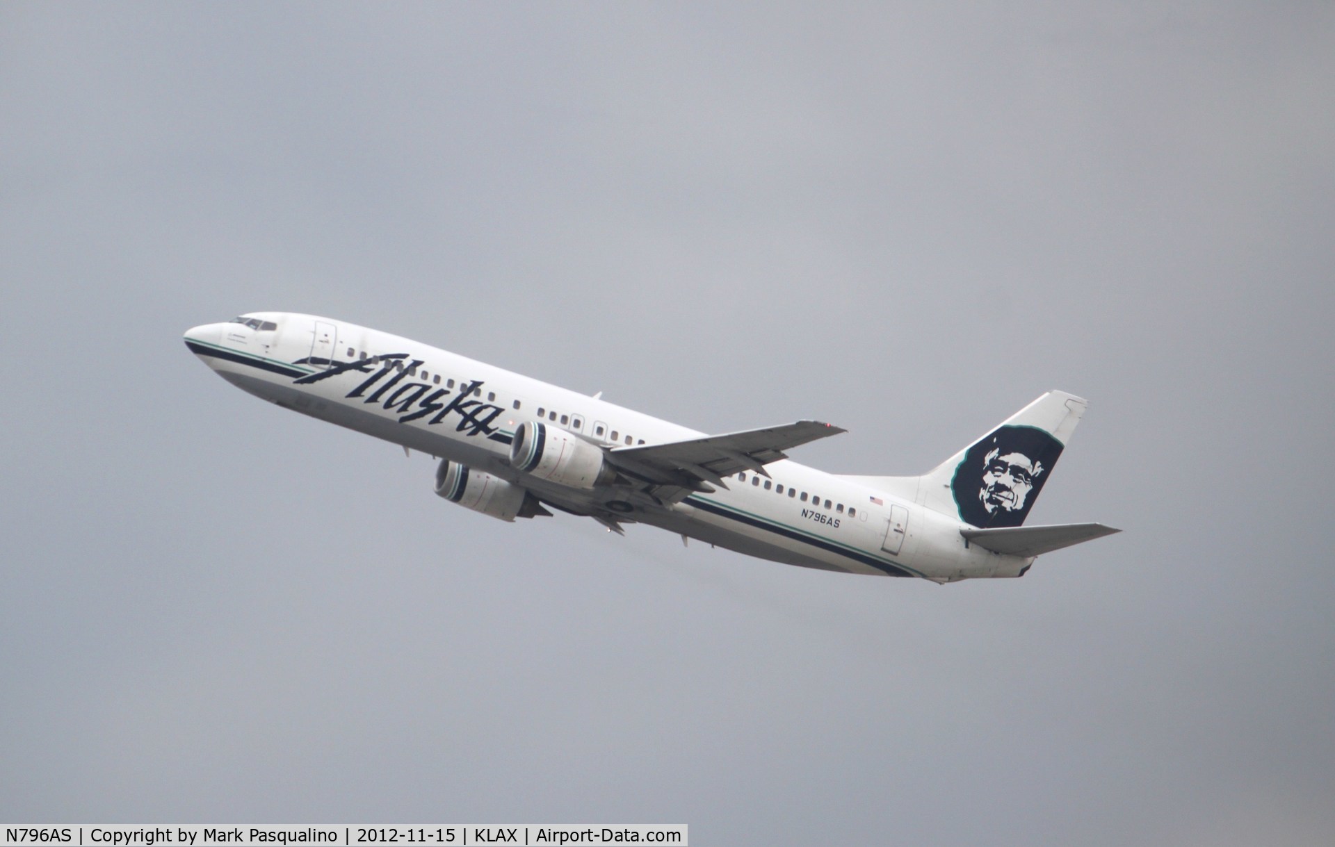 N796AS, 1998 Boeing 737-490 C/N 28891, Boeing 737-400