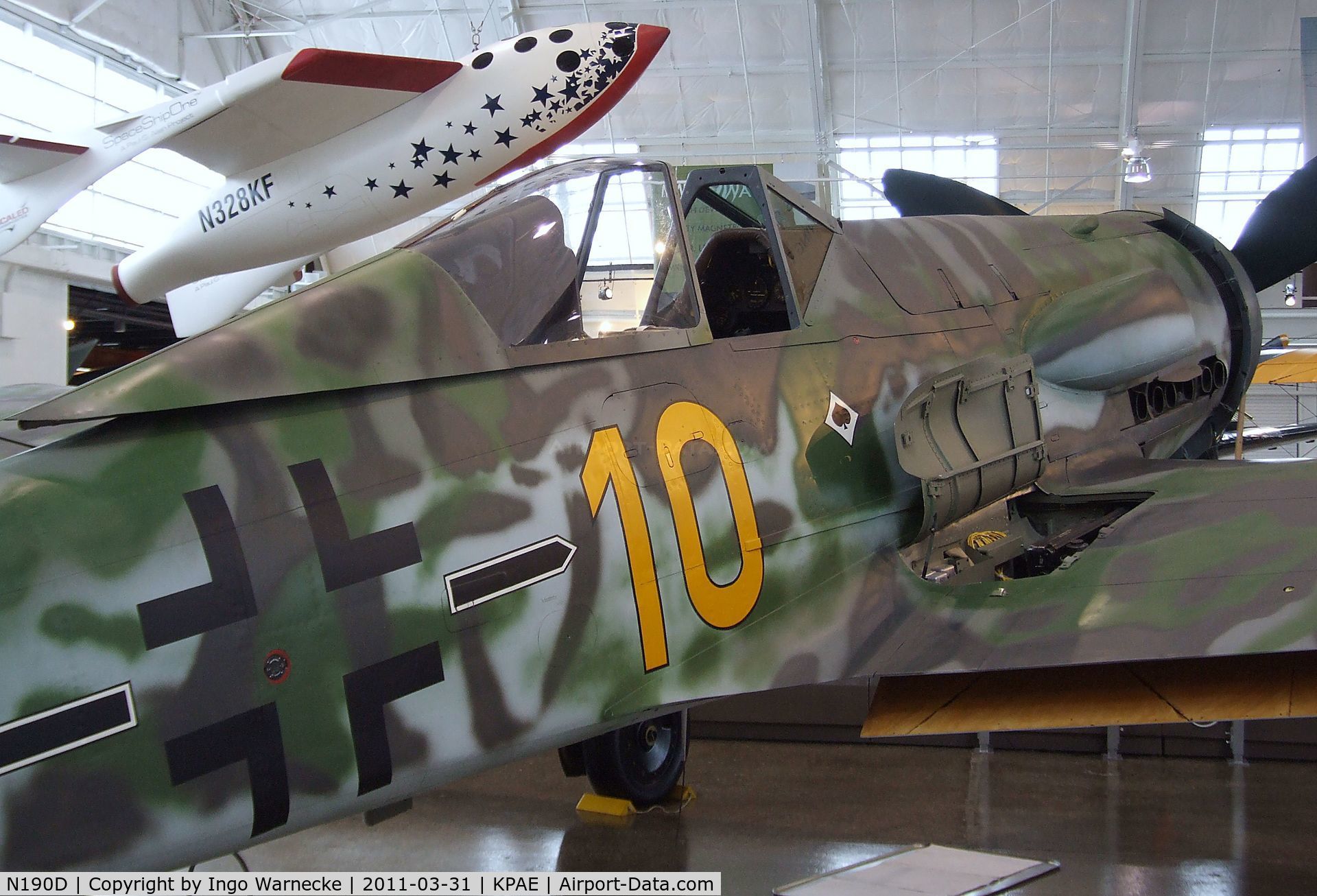 N190D, Focke-Wulf Fw-190D-13/R11 C/N 836017, Focke-Wulf Fw 190D-13 at the Flying Heritage Collection, Everett WA