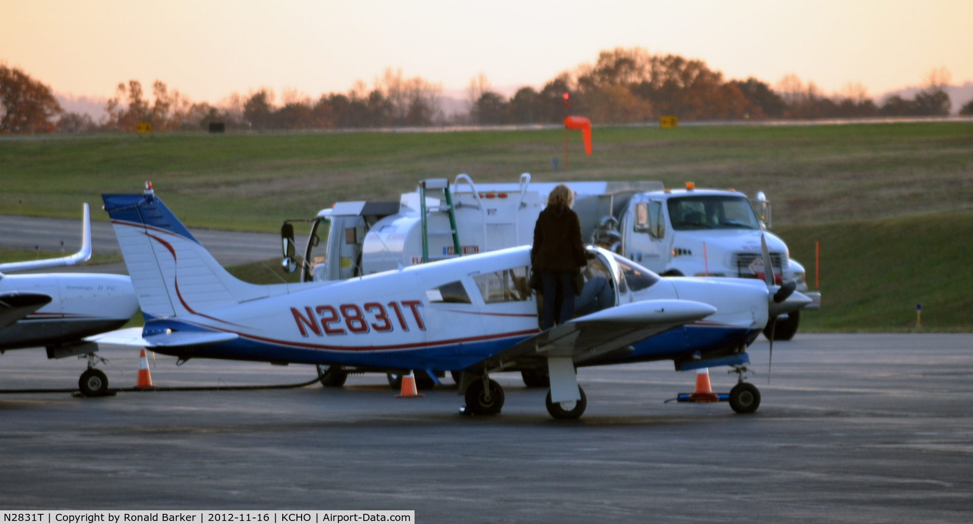 N2831T, 1972 Piper PA-28R-200 C/N 28R-7235141, CHO VA