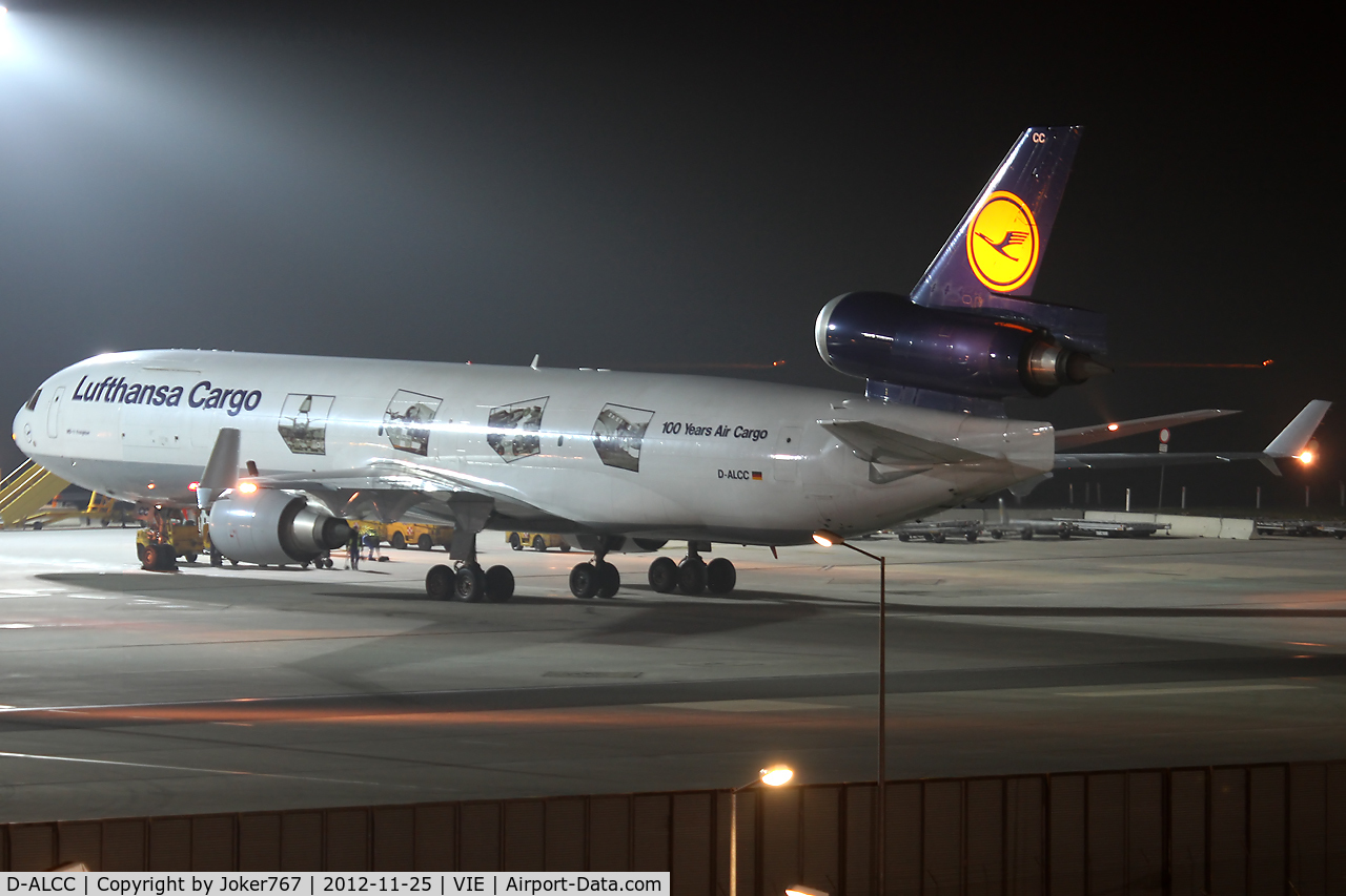 D-ALCC, 1998 McDonnell Douglas MD-11F C/N 48783, Lufthansa Cargo