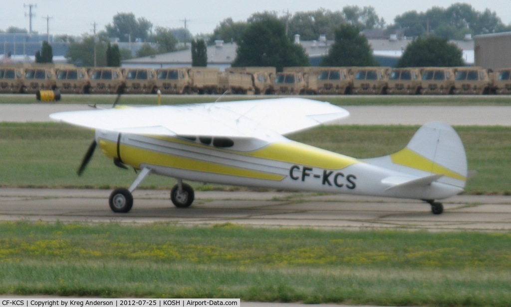 CF-KCS, 1947 Cessna 195 C/N 7034, EAA AirVenture 2012